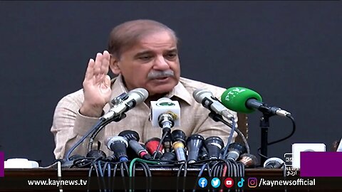 شہباز شریف کی میڈیا سے گفتگو