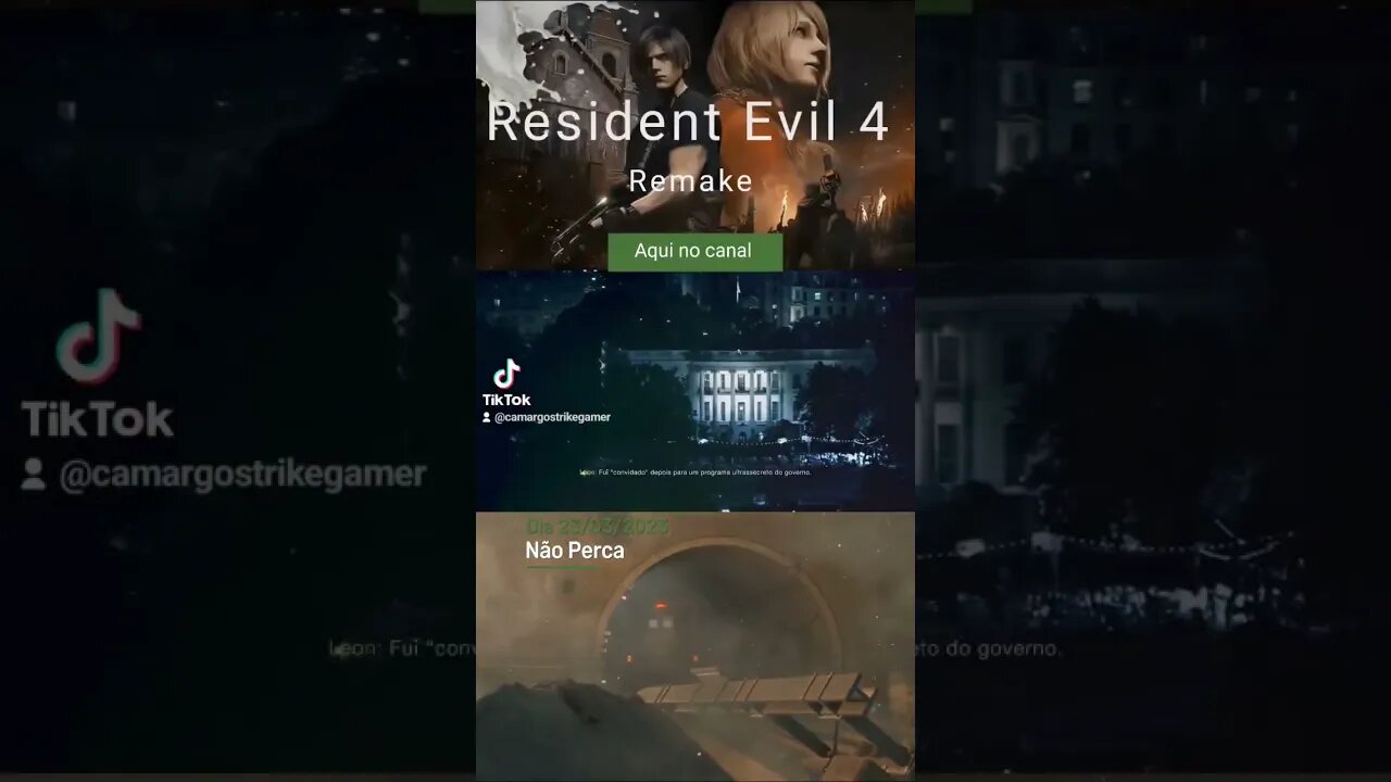 Resident Evil 4 Remake - Lançamento aqui no Canal dia 23/03/2023