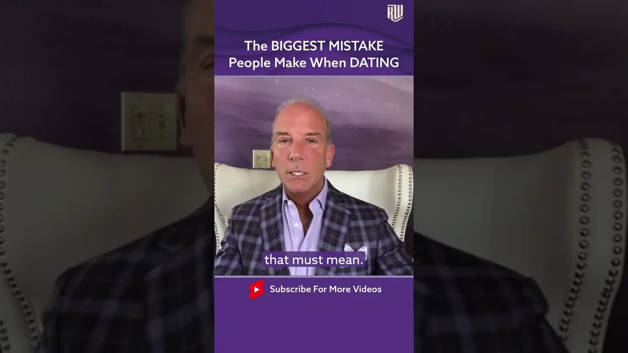 The BIGGEST MISTAKE People Make When DATING #Shorts