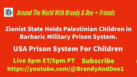 Zionist State Holds Palestinian Children In Military Prison & More