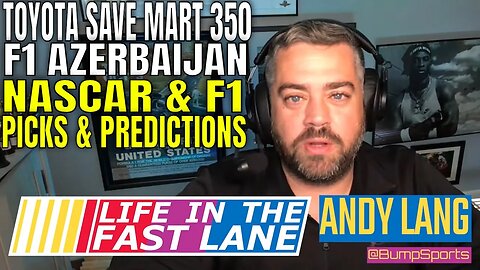 NASCAR & Formula 1 Picks and Predictions | Toyota Save Mart 350 Betting Preview | F1 Azerbaijan