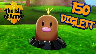 What you get for ALL 150 DIGLETT in Pokemon Sword & Shield Isle of Armor