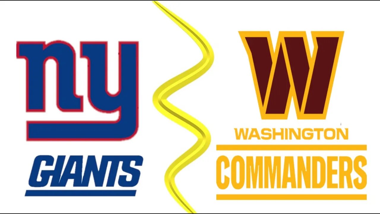 🏈 New York Giants vs Washington Commanders NFL Game Live Stream 🏈