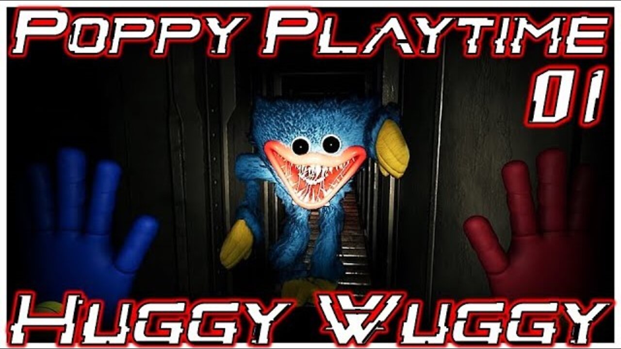 Huggy Wuggy's Coming!!! - Let's Play Poppy Playtime Part 1