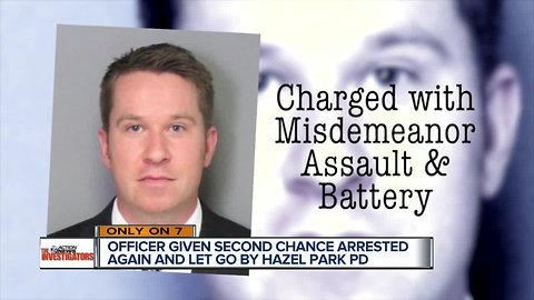 Metro Detroit officer previously charged with assault gets new OWI charge