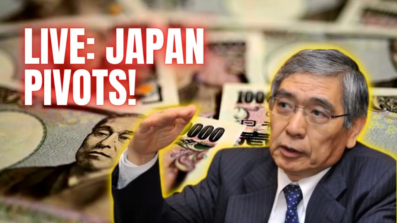 Live: Bank of Japan Just Shocked The World!