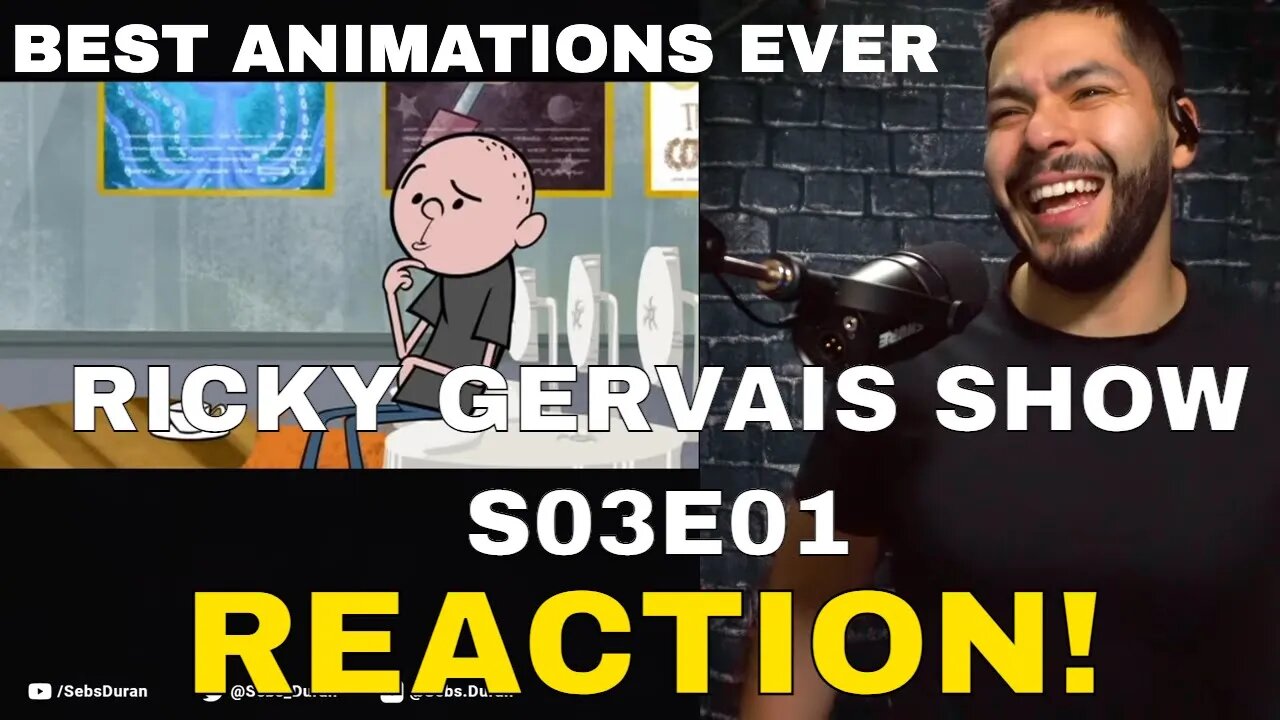 Ricky Gervais Show S03E01 Reaction | The greatest Tom Cruise film that was never made