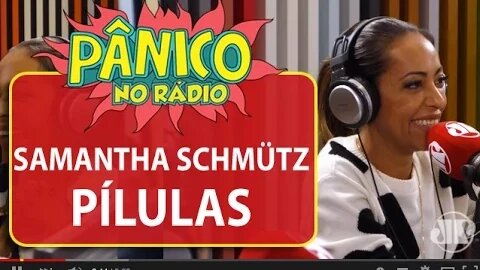 Samanta Schmütz esclarece polêmica da nota falsa para taxista | Pânico | Jovem Pan