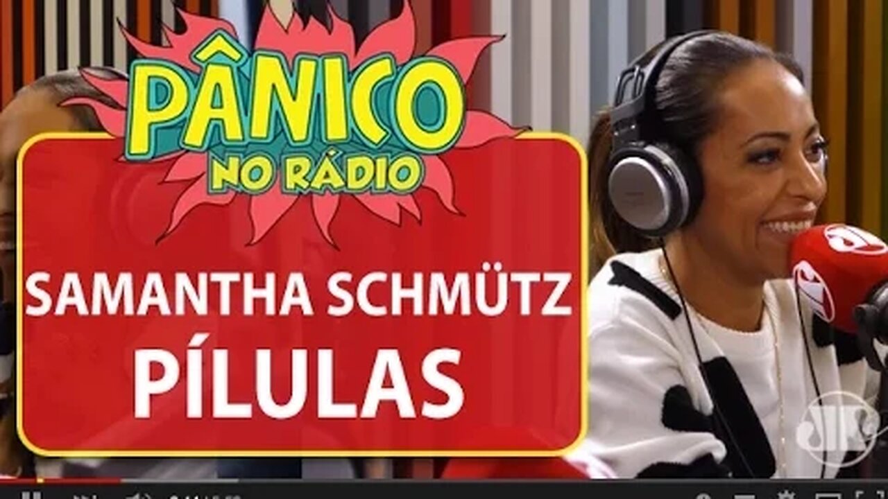 Samanta Schmütz esclarece polêmica da nota falsa para taxista | Pânico | Jovem Pan