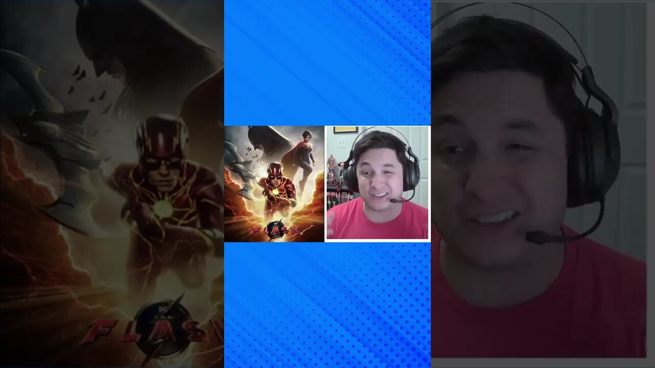 Sean thinks they showed too much Keaton in the Flash Trailer!