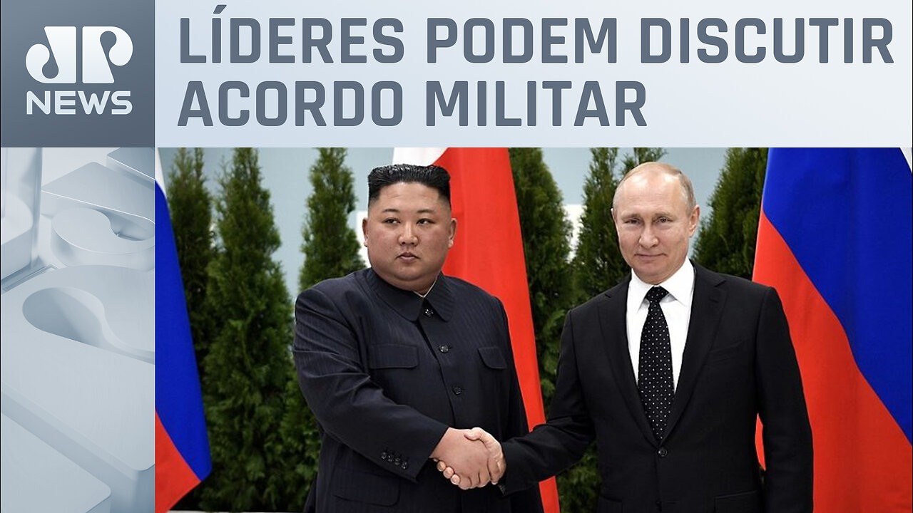 Putin deve receber Kim Jong-un na Rússia para debater fornecimento de armas