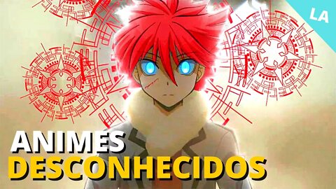 animes shounen DESCONHECIDOS pra você assistir ainda em 2022