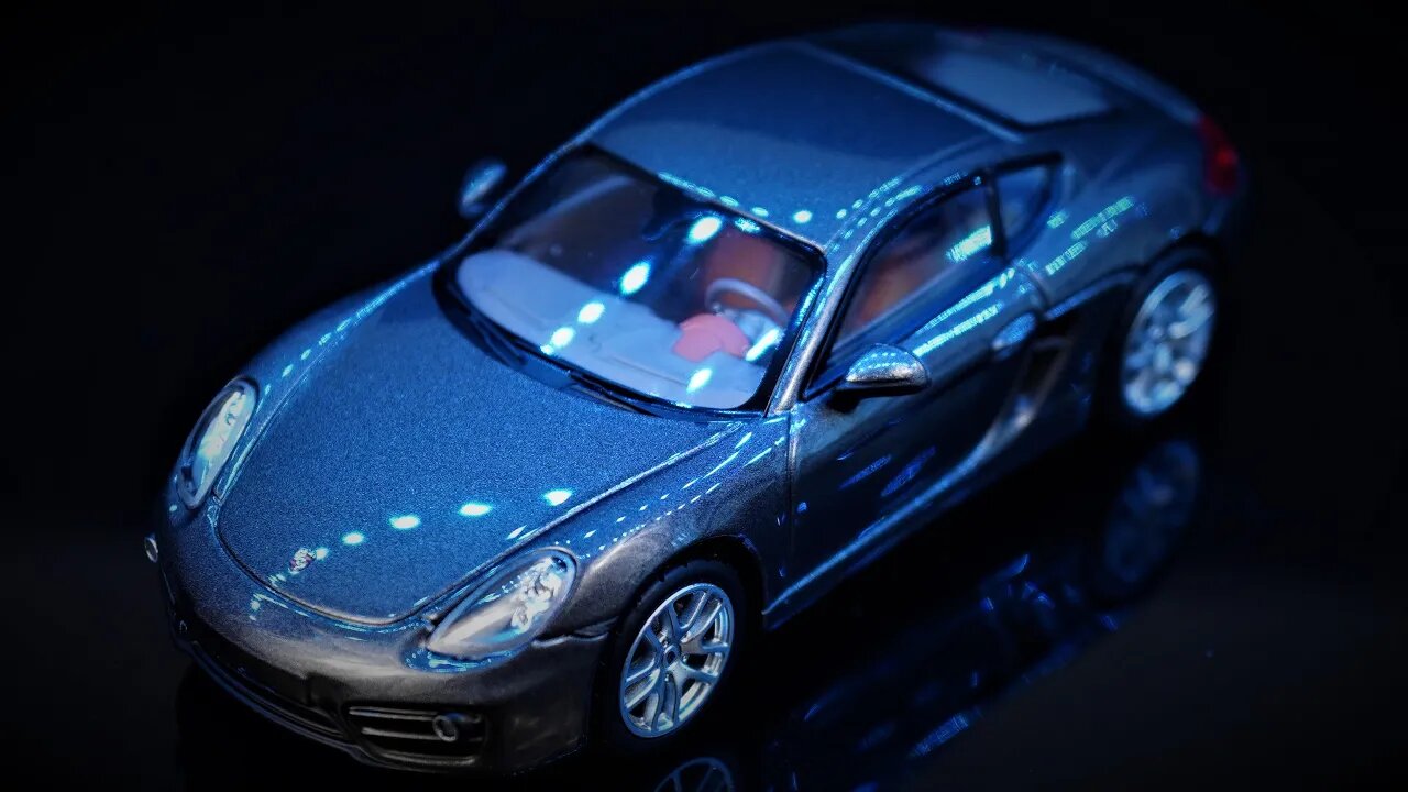 Porsche Cayman - Norev 1/43 - 2 MINUTES REVIEW