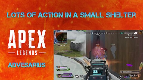 Apex Legends - lots of action in a small shelter, Loba Season 8 Gameplay