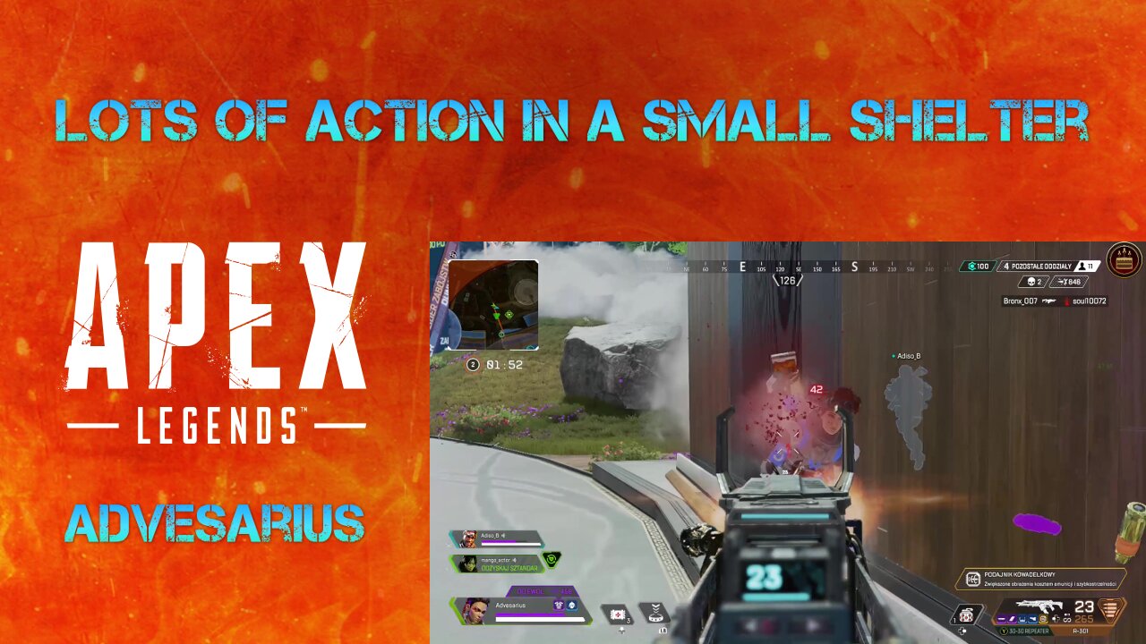 Apex Legends - lots of action in a small shelter, Loba Season 8 Gameplay