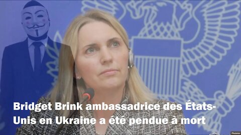 Eden Anonymous - Bridget Brink ambassadrice des États-Unis en Ukraine a été pendue à mort.