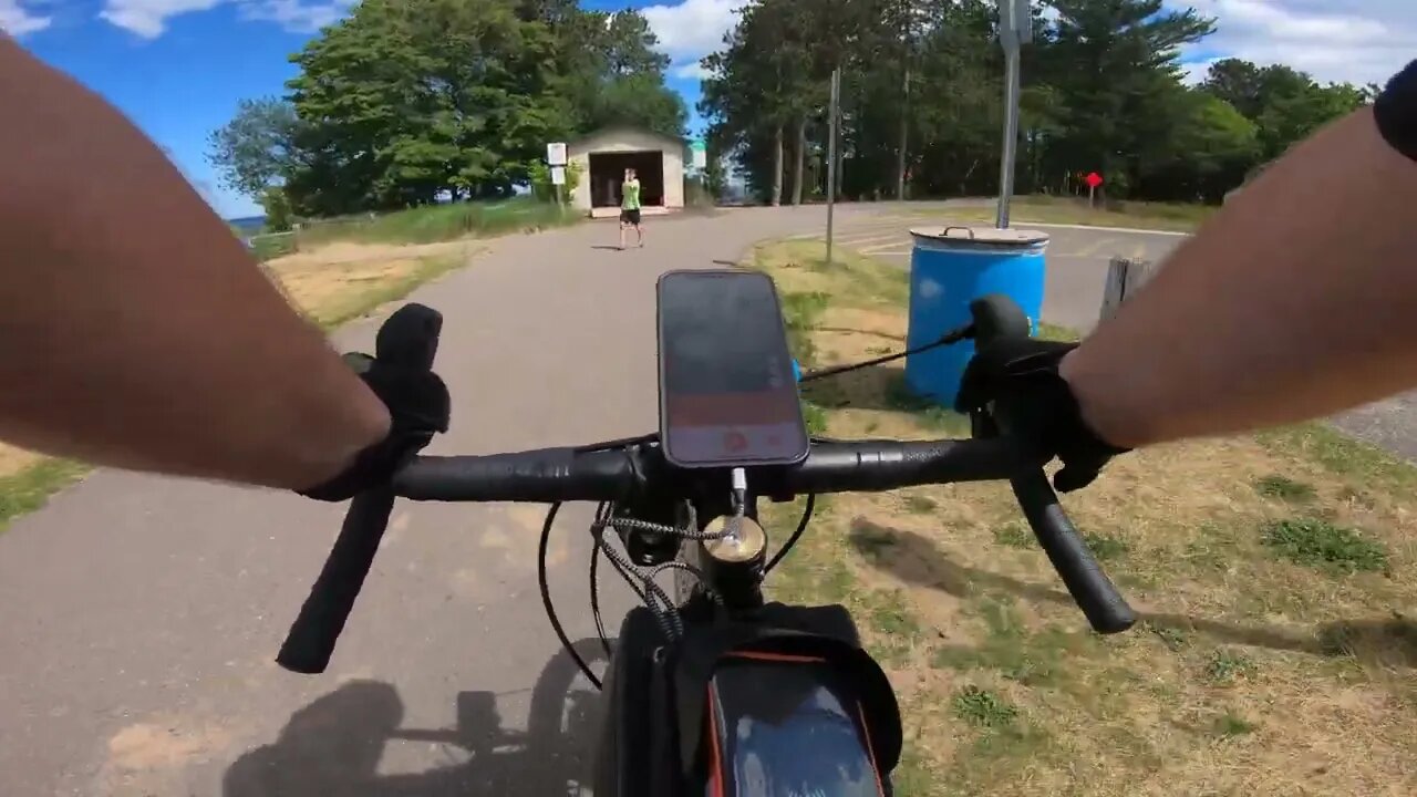 Marquette Gravel Bike Ride ( Poseidon Redwood )