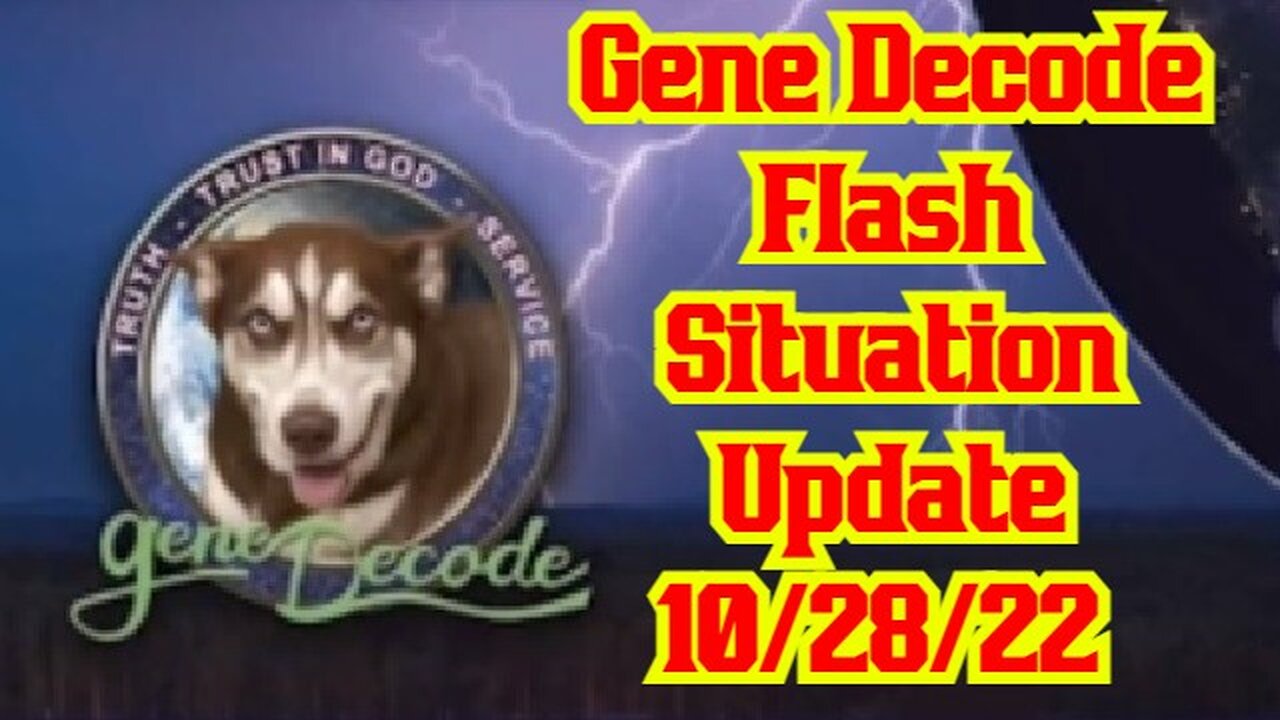 Gene Decode Flash Situation Update 10/28/22