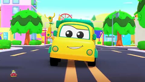 Wheels On The Bus, Fun Adventure Ride and Children Rhymes