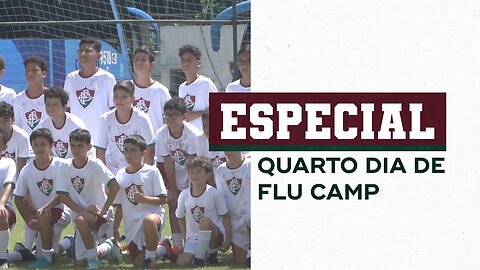 GANSO E SAMUEL XAVIER PRESTIGIAM GAROTADA DA FLU CAMP EM XERÉM