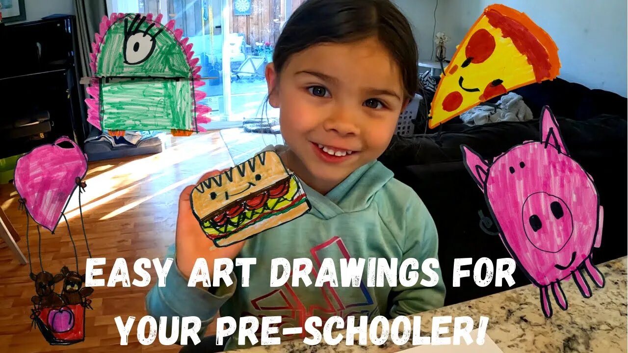 Preschooler Drawing