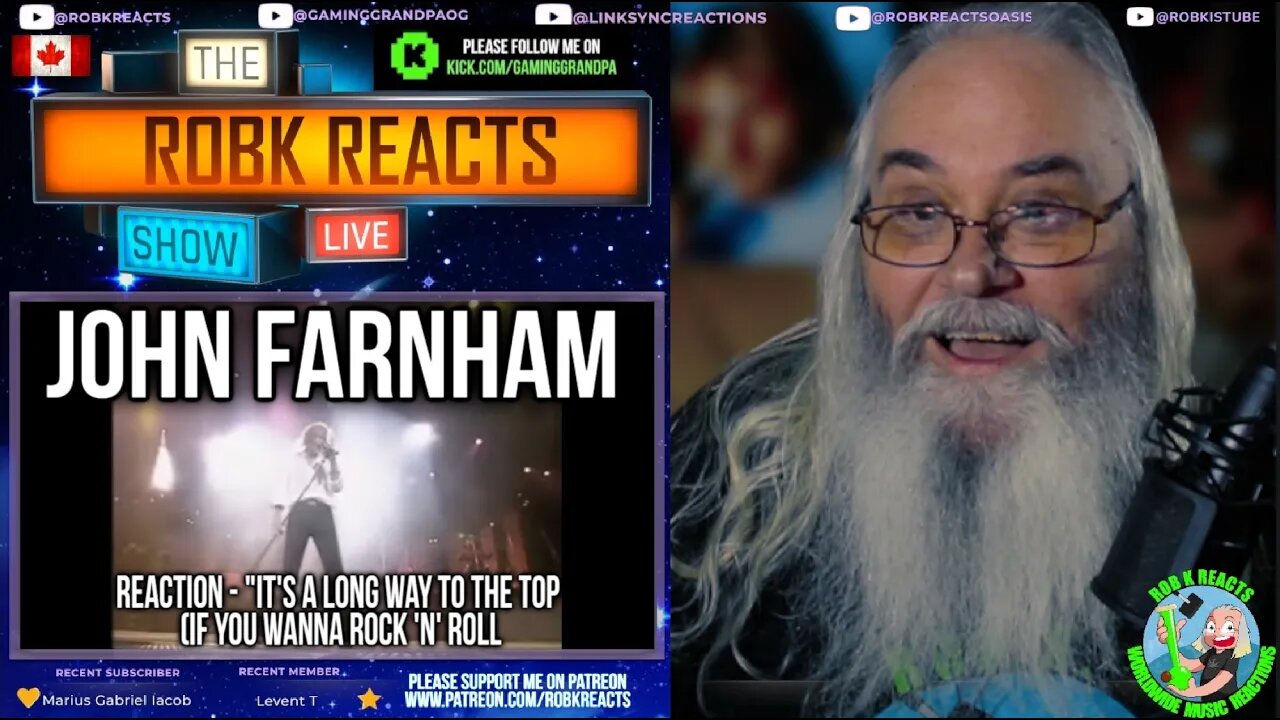 John Farnham Reaction - "It's A Long Way To The Top (If You Wanna Rock 'N' Roll)" [Live] - Requested