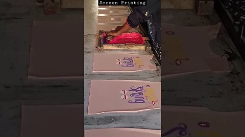 screen printing, silk screen, tabel print, waterbase print, in pakistan #screenprinting #silkscreen