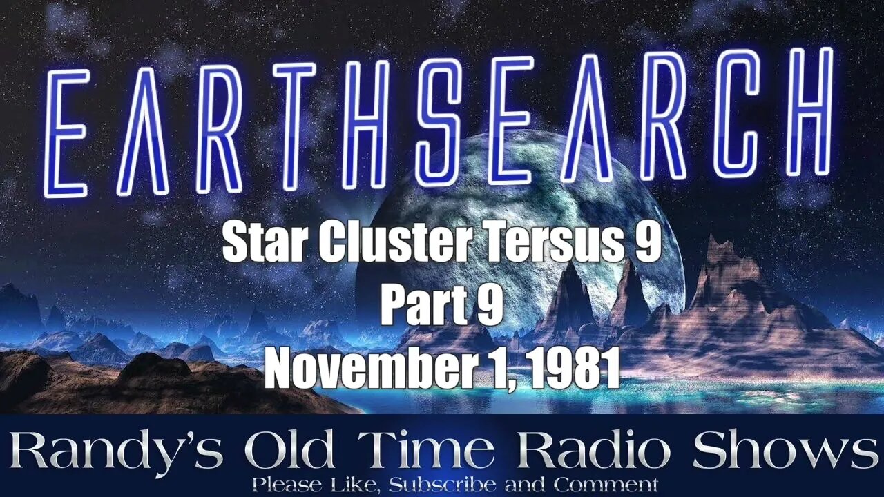 Earth Search 1 Star Cluster Tersus 9 Part 9 of 10 November 1, 1981