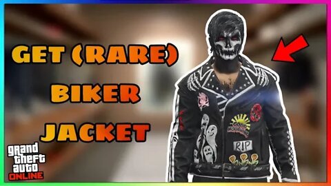 How To Get This RARE Leather Biker Jacket (October/Halloween) (GTA Online)