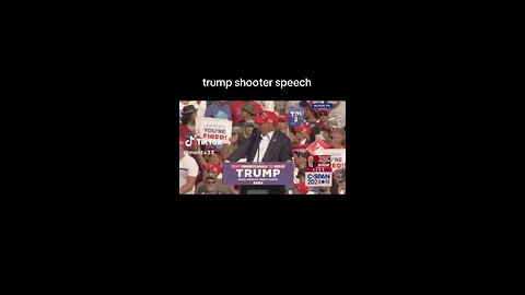 Trump shooter speech