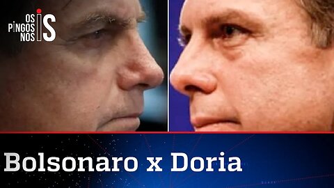 Doria quer vacinação obrigatória; Bolsonaro diz que não será