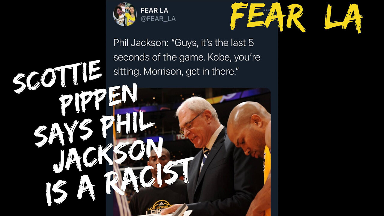 Scottie Pippen Says Bulls/Lakers Coach Phil Jackson is a Racist | Up in the Rafters | June 29, 2021