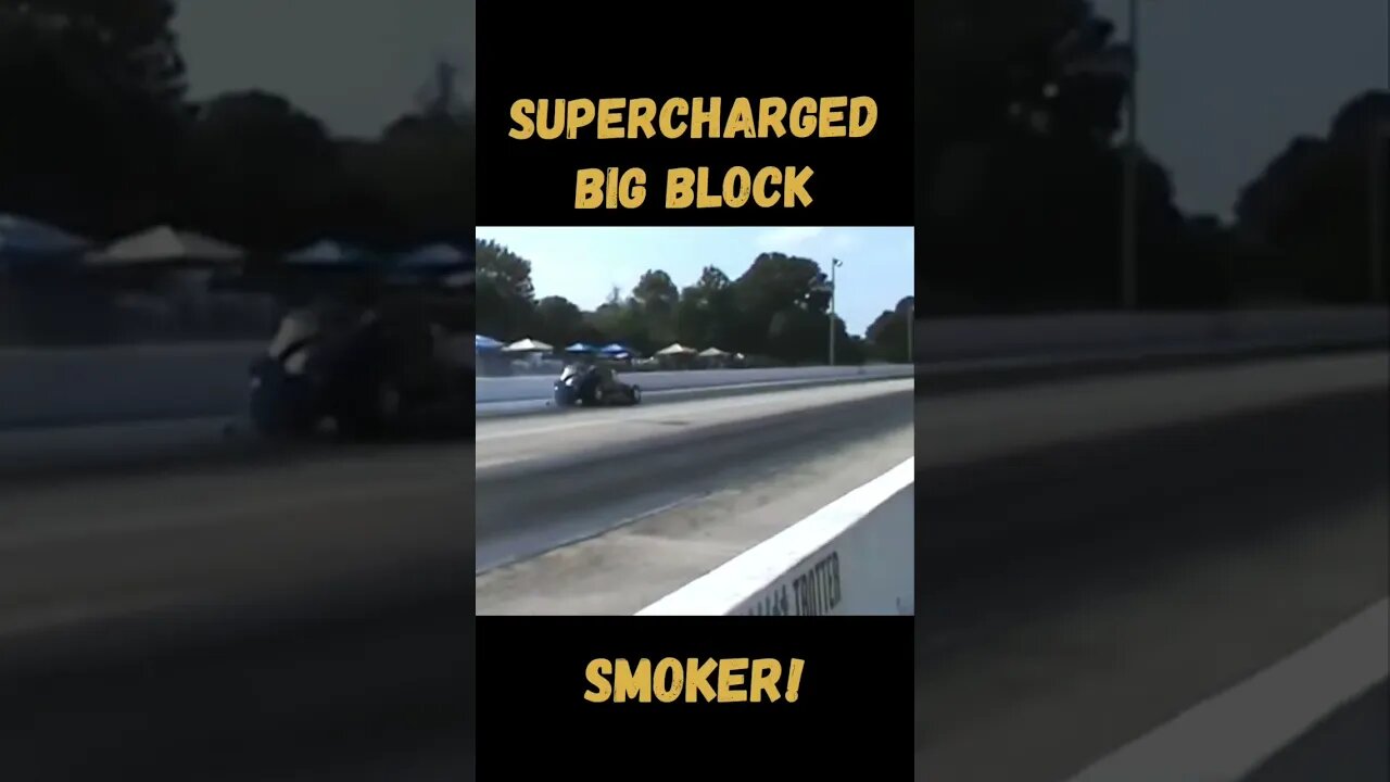 Supercharged Big Block Smoker! #shorts