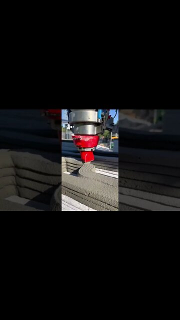 Amazing they are building biggest printed house in the world#shorts