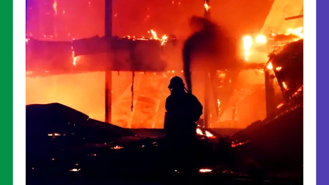 Massive Egg Factory Burnt Down