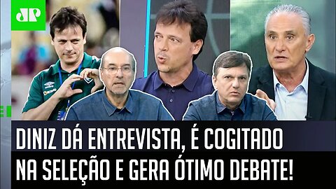 "Gente, o que IMPRESSIONA é..." Fernando Diniz é "COGITADO" na Seleção após ENTREVISTA e GERA DEBATE