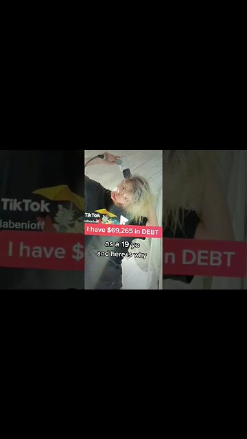 19 Year Old Has $70,000 In DEBT