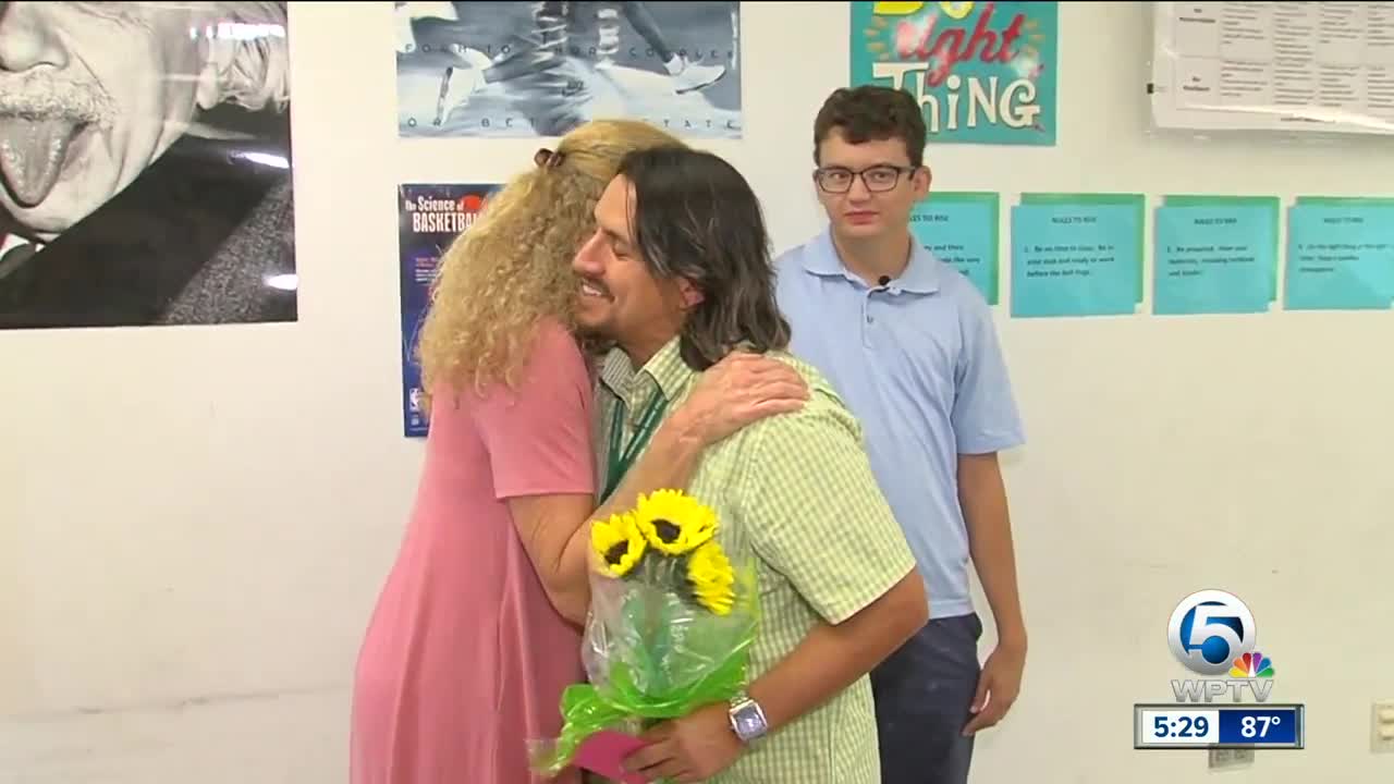 Duncan Middle School teacher donates his kidney to former student