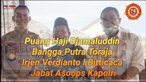 Puang Bangga Putra Toraja Irjen Verdianto I Bitticaca Jabat Asoops Kapolri.