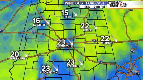 Sunday forecast & snow chances ahead.