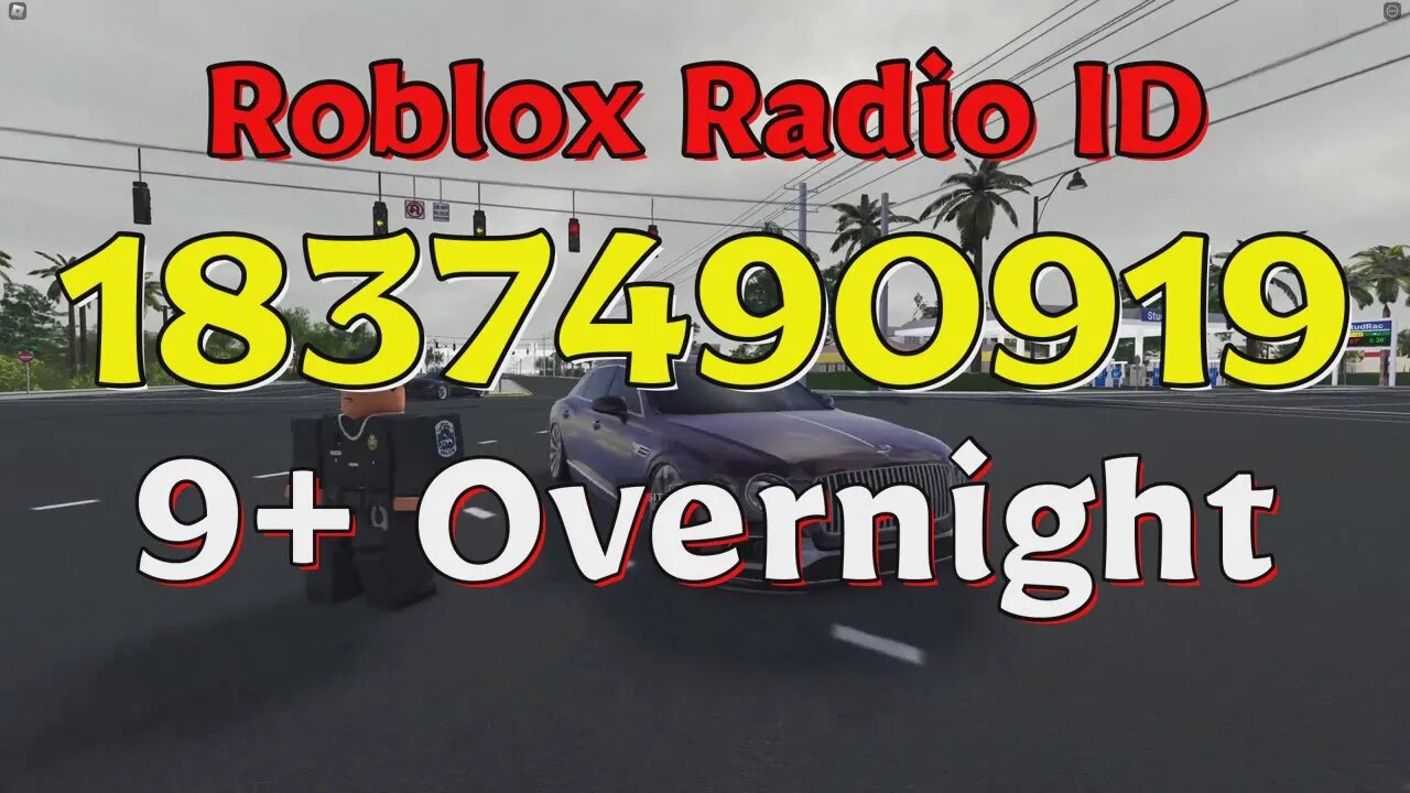 Overnight Roblox Radio Codes/IDs