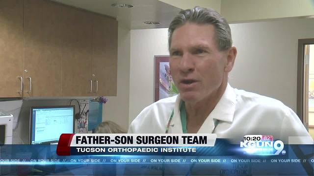 Father-son surgeon team in Tucson