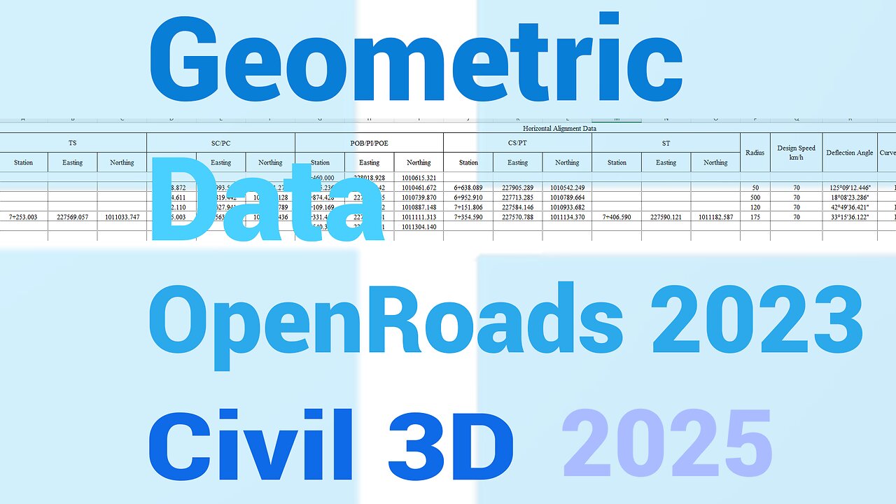 Master Geometric Data Extraction in OpenRoads - Horizontal, Vertical, & Centerline Alignment Guide