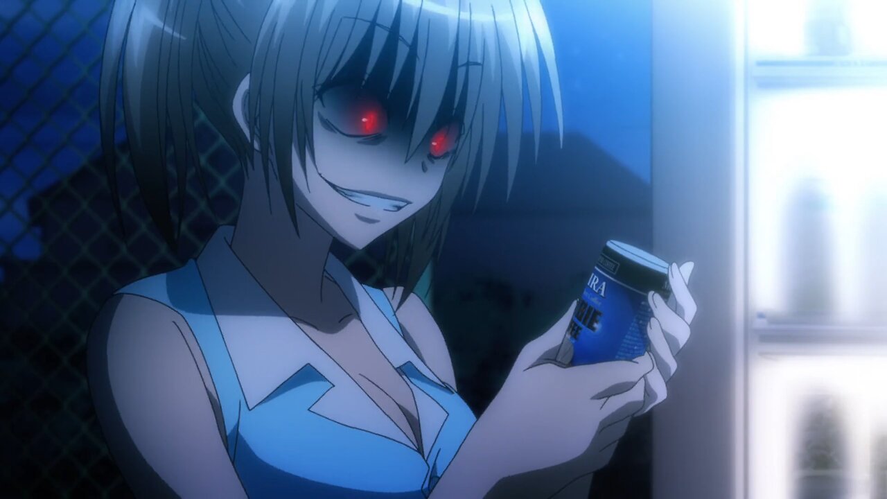 Is This A Zombie? Of The Dead - Kyoko's red eyes