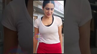 Sara Ali Khan Spotted Post Workout Session In Bandra