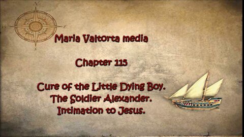 Cure of the Little Dying Boy. The Soldier Alexander. Intimation to Jesus.