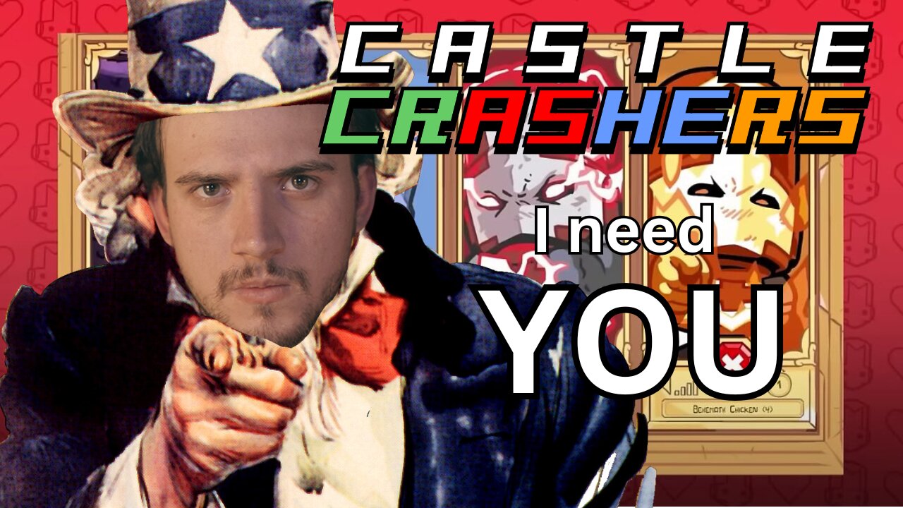 YOU ARE LEGALLY REQUIRED TO PLAY CASTLE CRASHERS WITH ME (JOIN MY DISCORD)