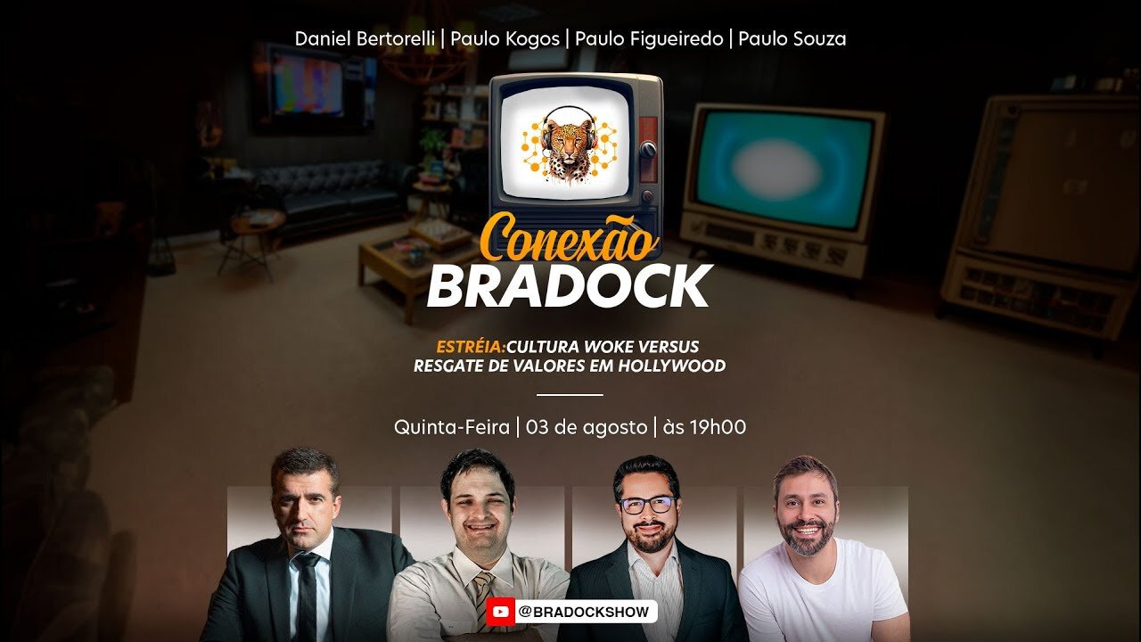 Conexão Bradock #01 - CULTURA WOKE versus RESGATE DE VALORES EM HOLLYWOOD