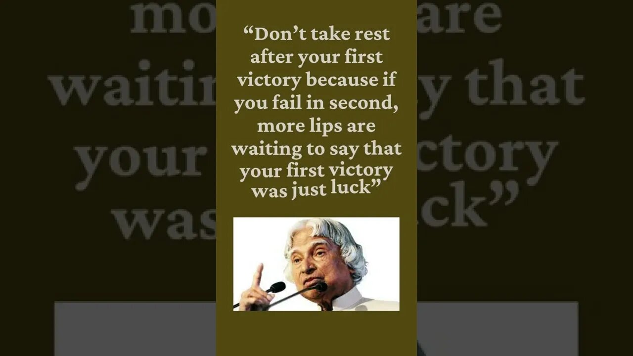 THE GREATEST QUOTES | Most Powerful Quotes | Motivational Quote by Dr. APJ Abdul Kalam