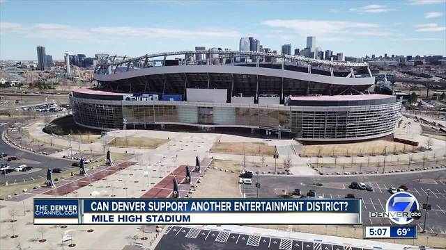 Broncos, city of Denver want to redevelop parking lots south of Mile High Stadium